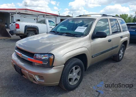 2004 Chevrolet Trailblazer Ls from USA, damaged, VIN 1GNDT13S242246478